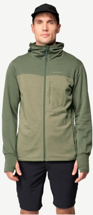 Devold Explorer Merino Hooded Jacket, Herre