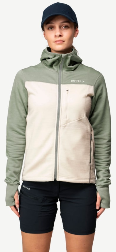 Devold Explorer Merino Hooded Jacket, Dame