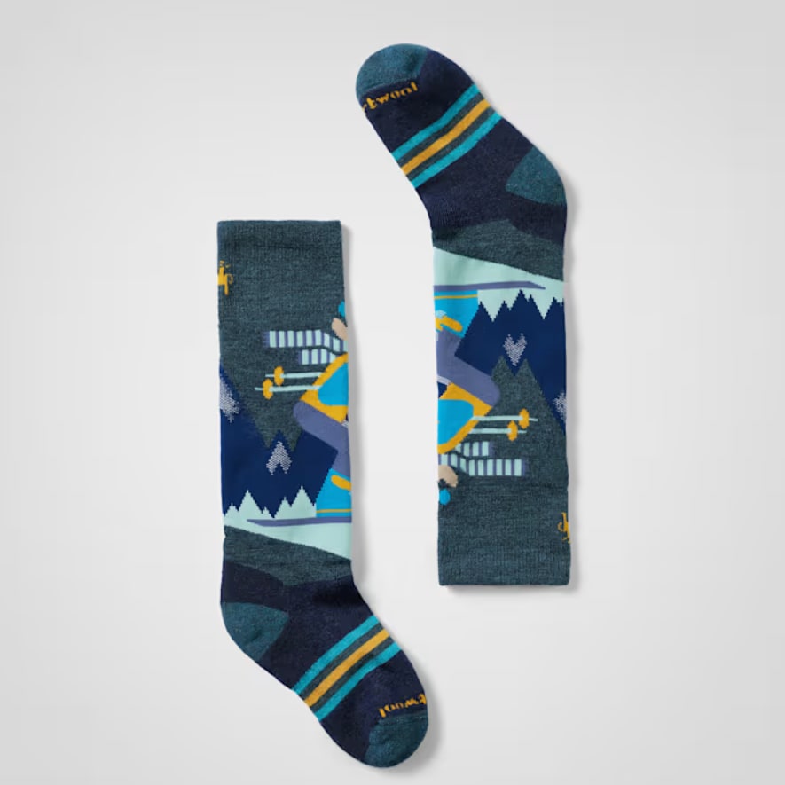 Smartwool Kids Wintersport Full Cush Mountain Moose Ptrn OTC