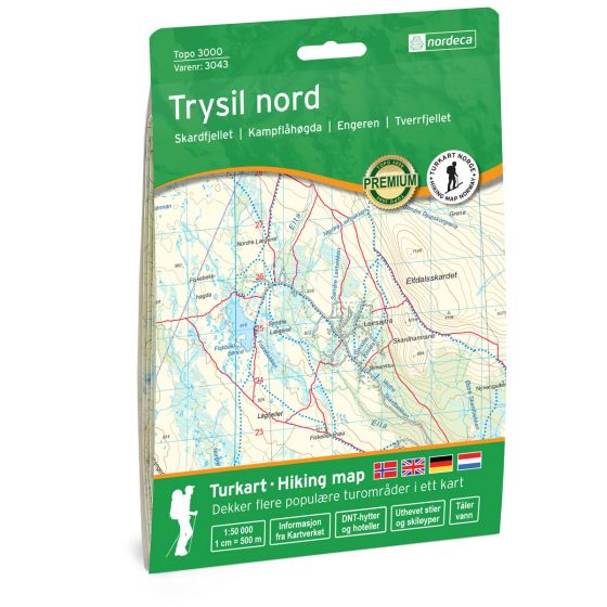 Turkart, Trysil Nord Topo 3000