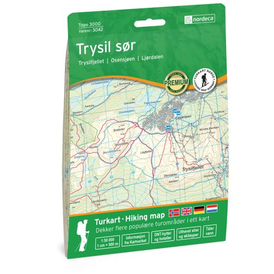 Turkart, Trysil Sør Topo 3000
