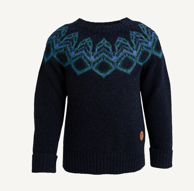 Tufte Kids Robin Pattern Sweater