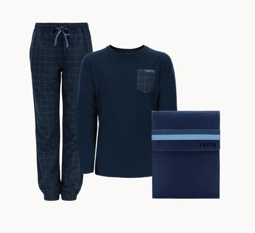 Tufte Nattsmelle Pyjamas, Barn/Jr