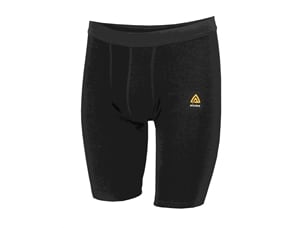 Aclima WarmWool Long Shorts, M's, Jet Black