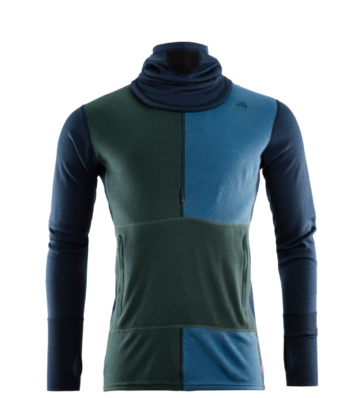 Aclima WarmWool Hoodsweater w/zip M's