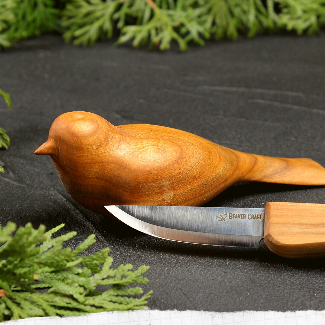 Beavercraft Bird Carving Hobby-Kit