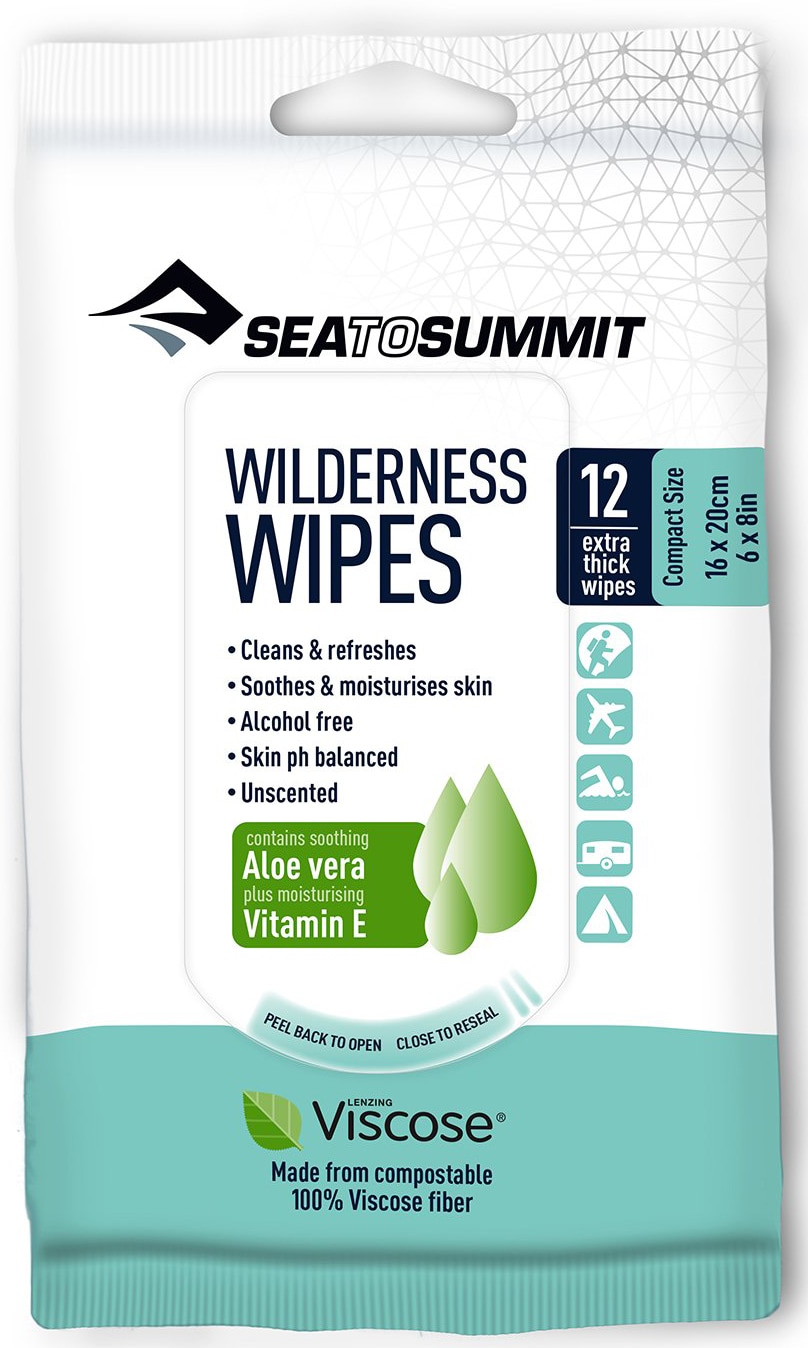Sea to Summit Wilderness Wipes Compact