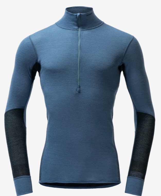 Devold Wool Mesh 190 Zip Neck, Herre