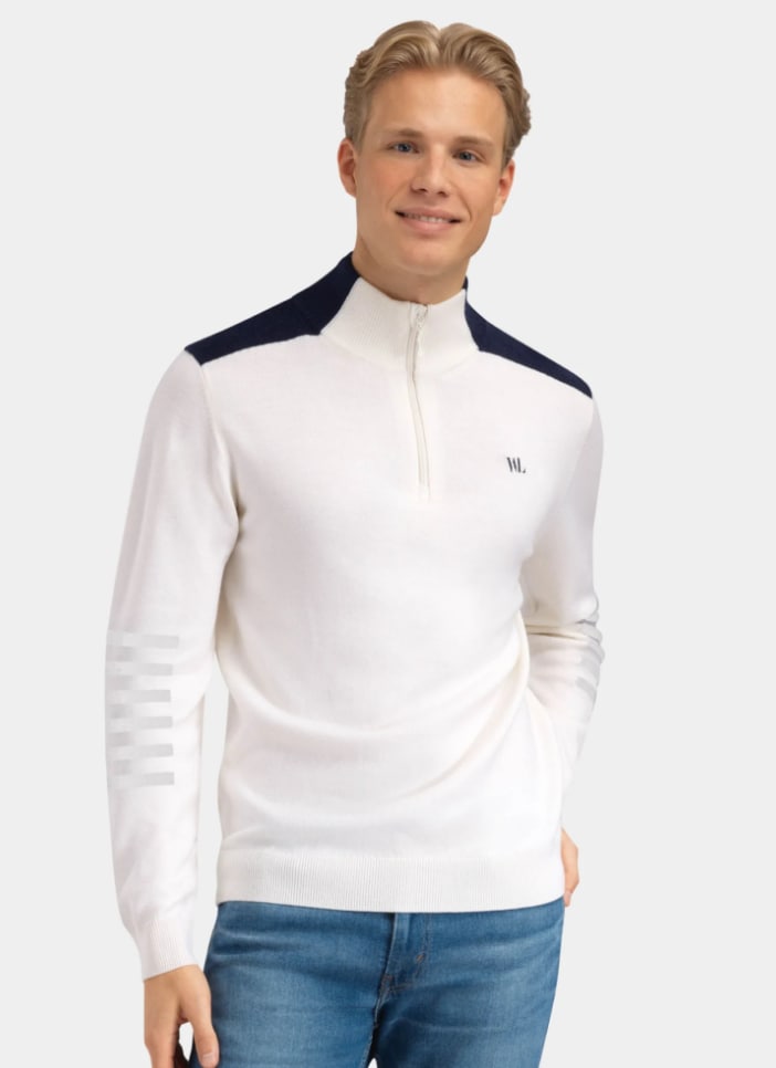 WoolLand Dombås Half-zip Ullgenser, Mann