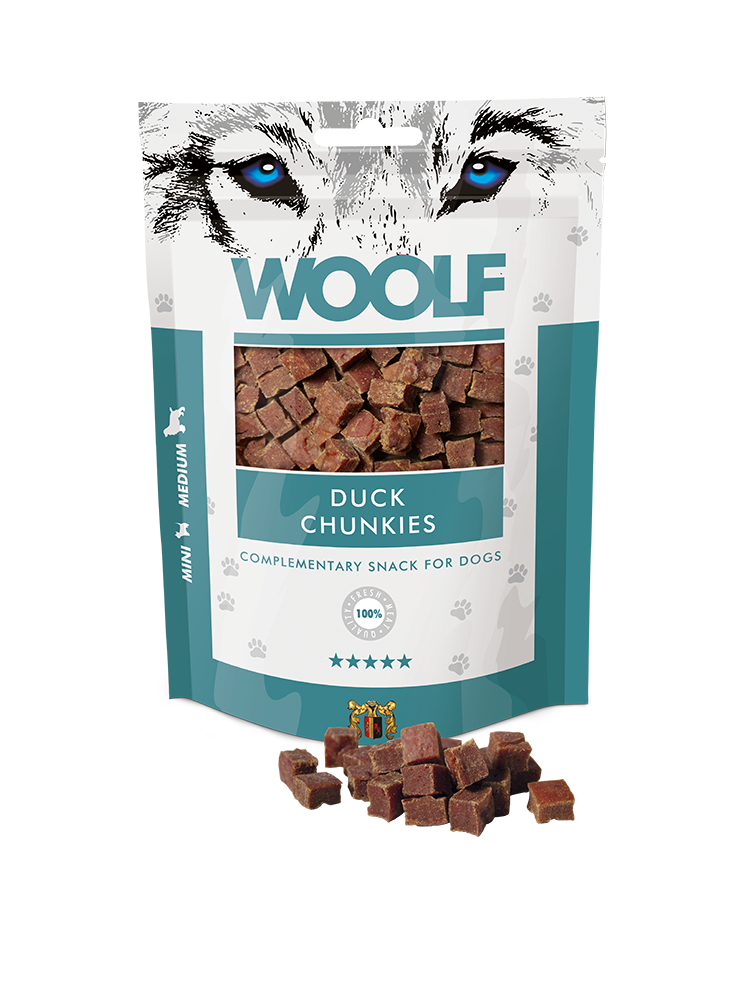 Woolf Duck Chunkies 100g