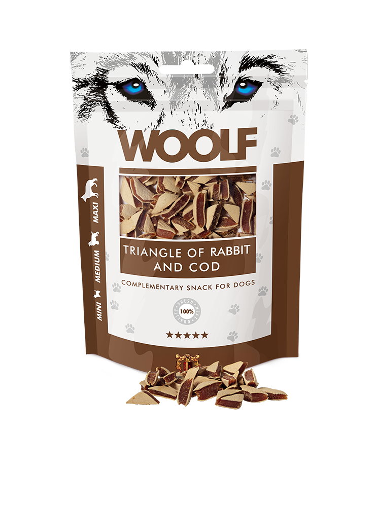 Woolf Triangle Of Rabbit And Cod 100g