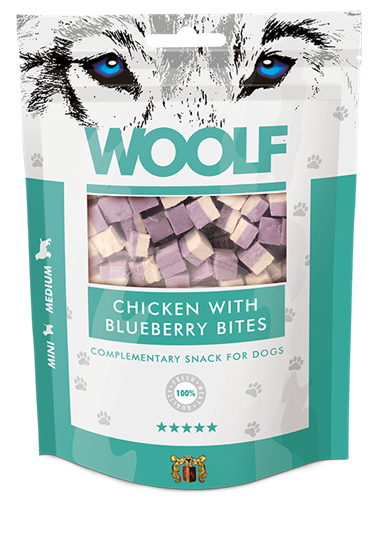 Woolf Chicken with Blueberry 100g