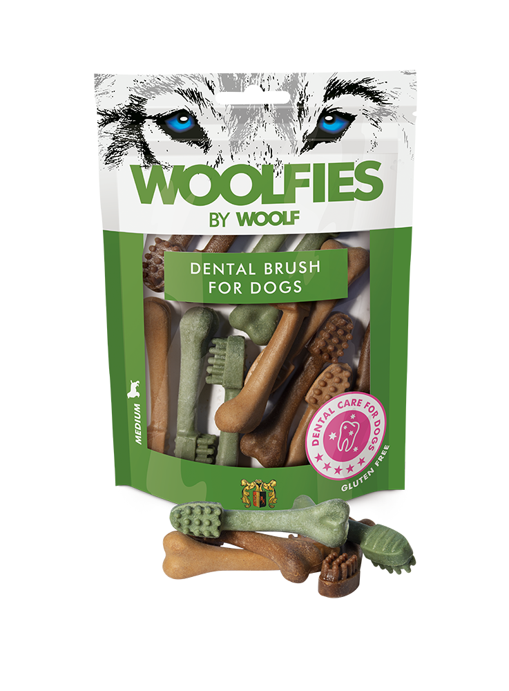 Woolfies Small Dental Brush For Dogs