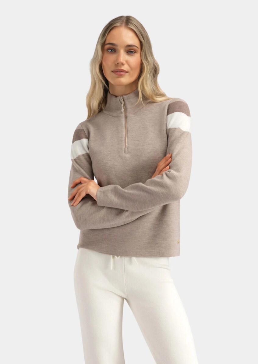 WoolLand Hemsedal Half-zip Ullgenser, Dame