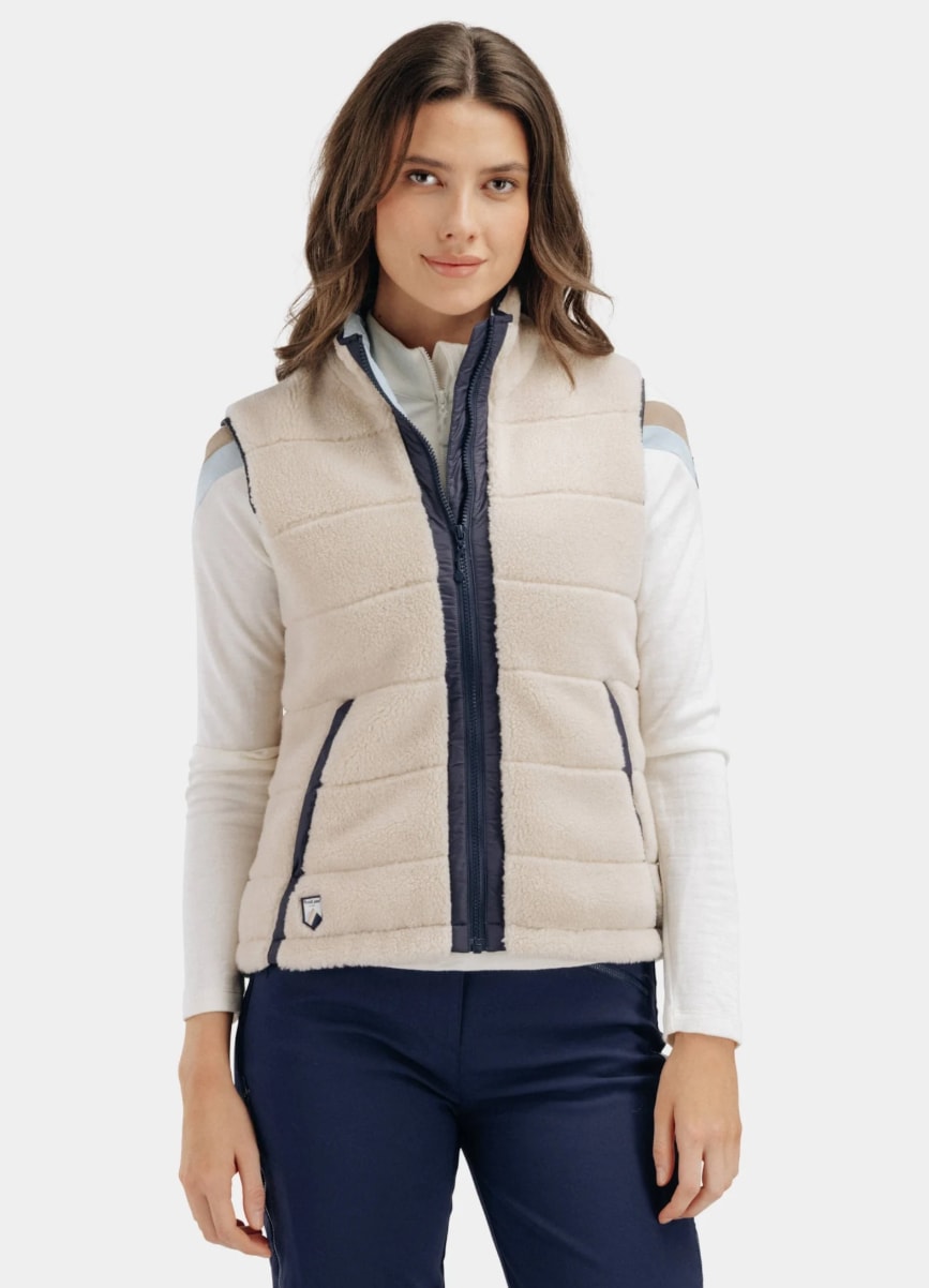WoolLand Nusfjord Fleece Vest, Dame