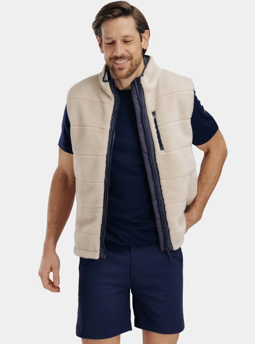 WoolLand Nusfjord Fleece Vest, Mann