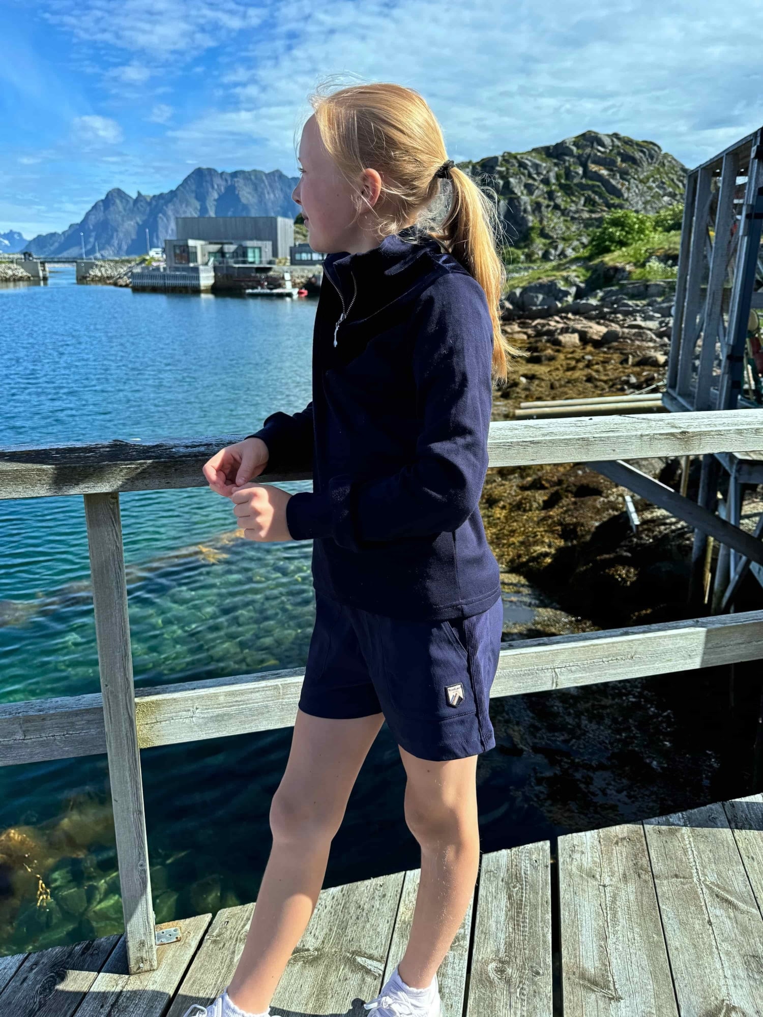 WoolLand Romsdalshorn Cord Shorts, Barn