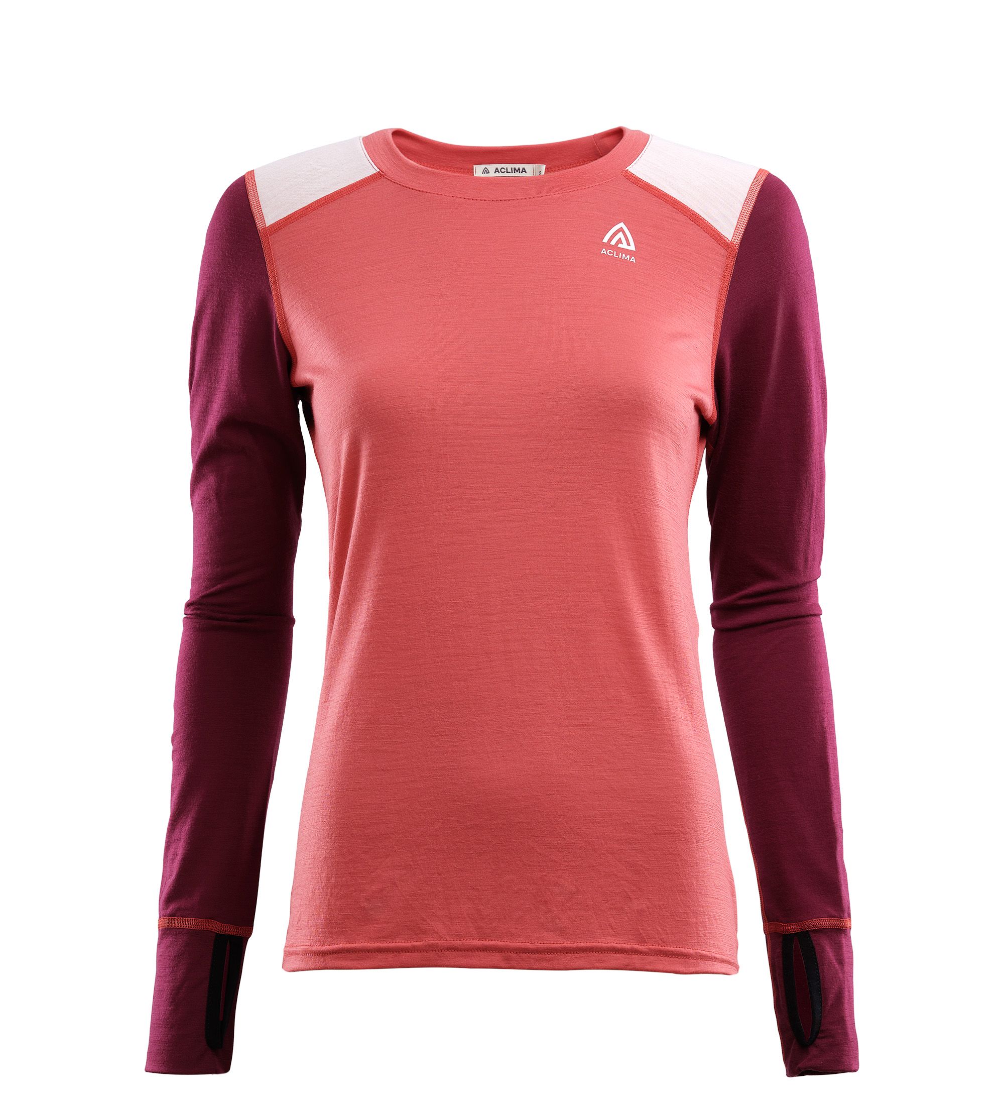 Aclima LightWool Reinforced Crew Neck, Dame