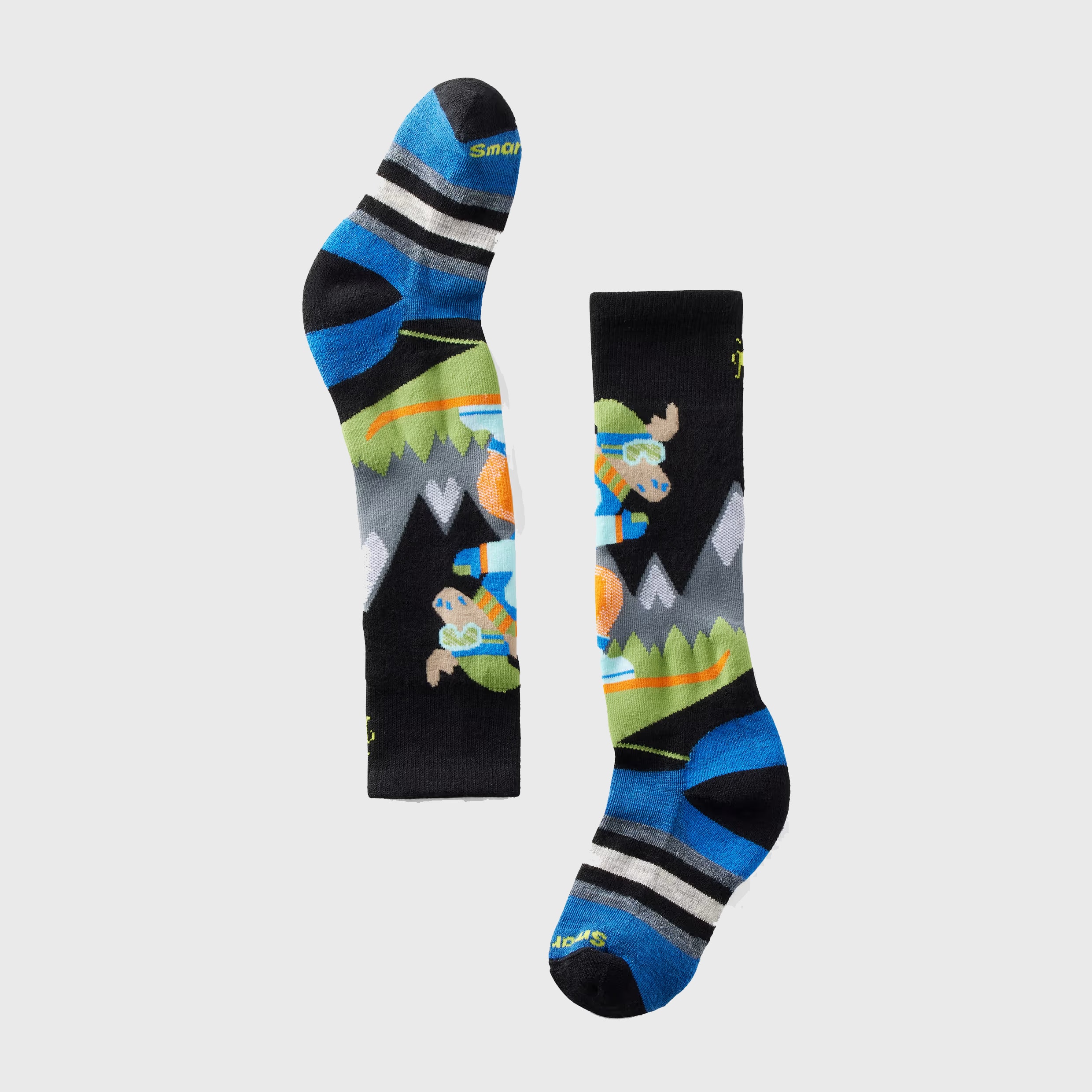 Smartwool Kids Wintersport Full Cush Mountain Moose Ptrn OTC