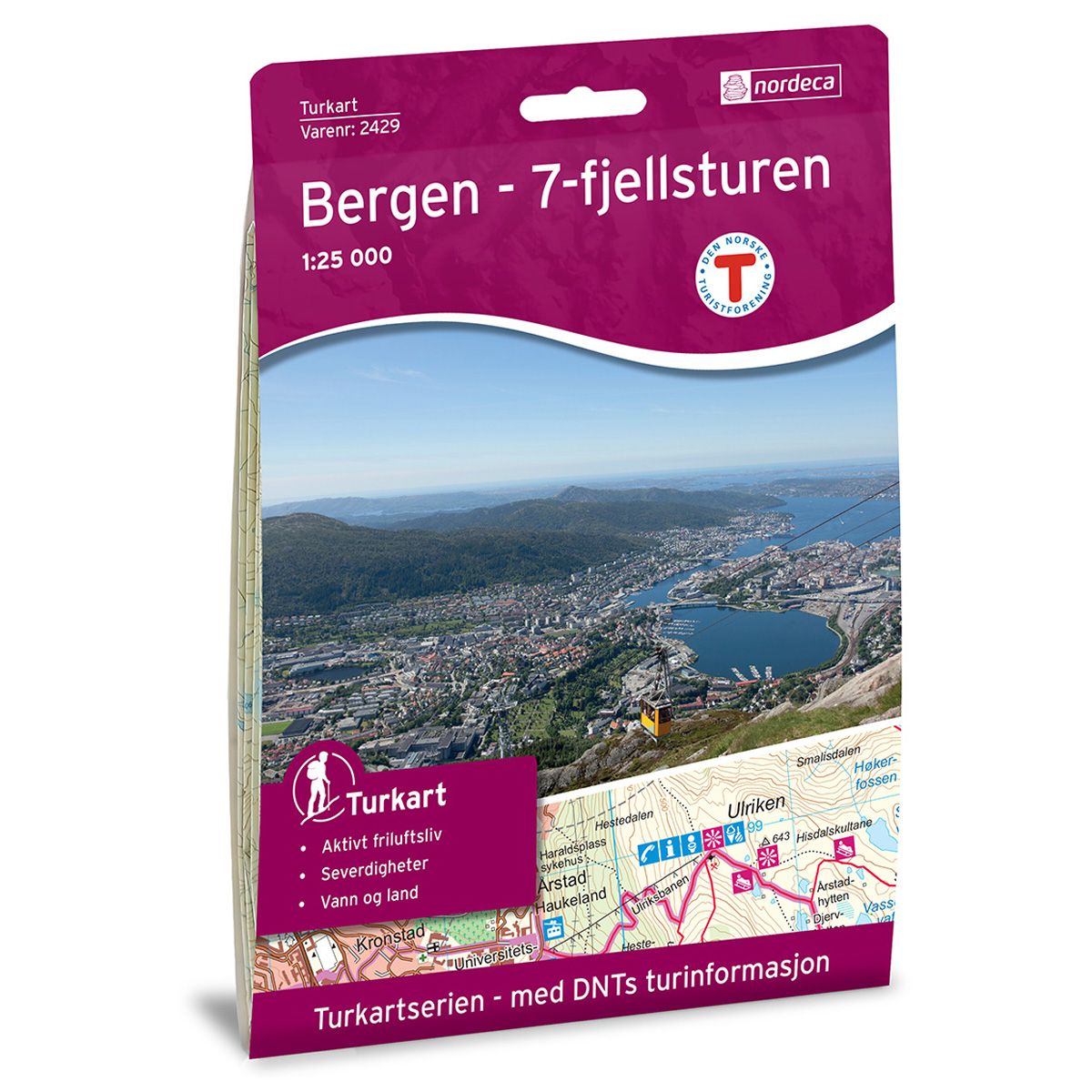 Turkart, Bergen 7-Fjellsturen