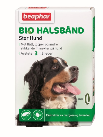 Beaphar Biohalsbånd, stor hund