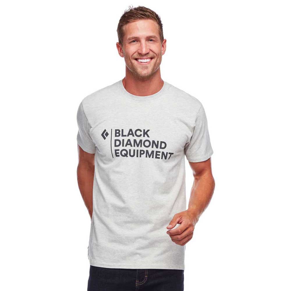Black Diamond Stacked Logo Tee M's