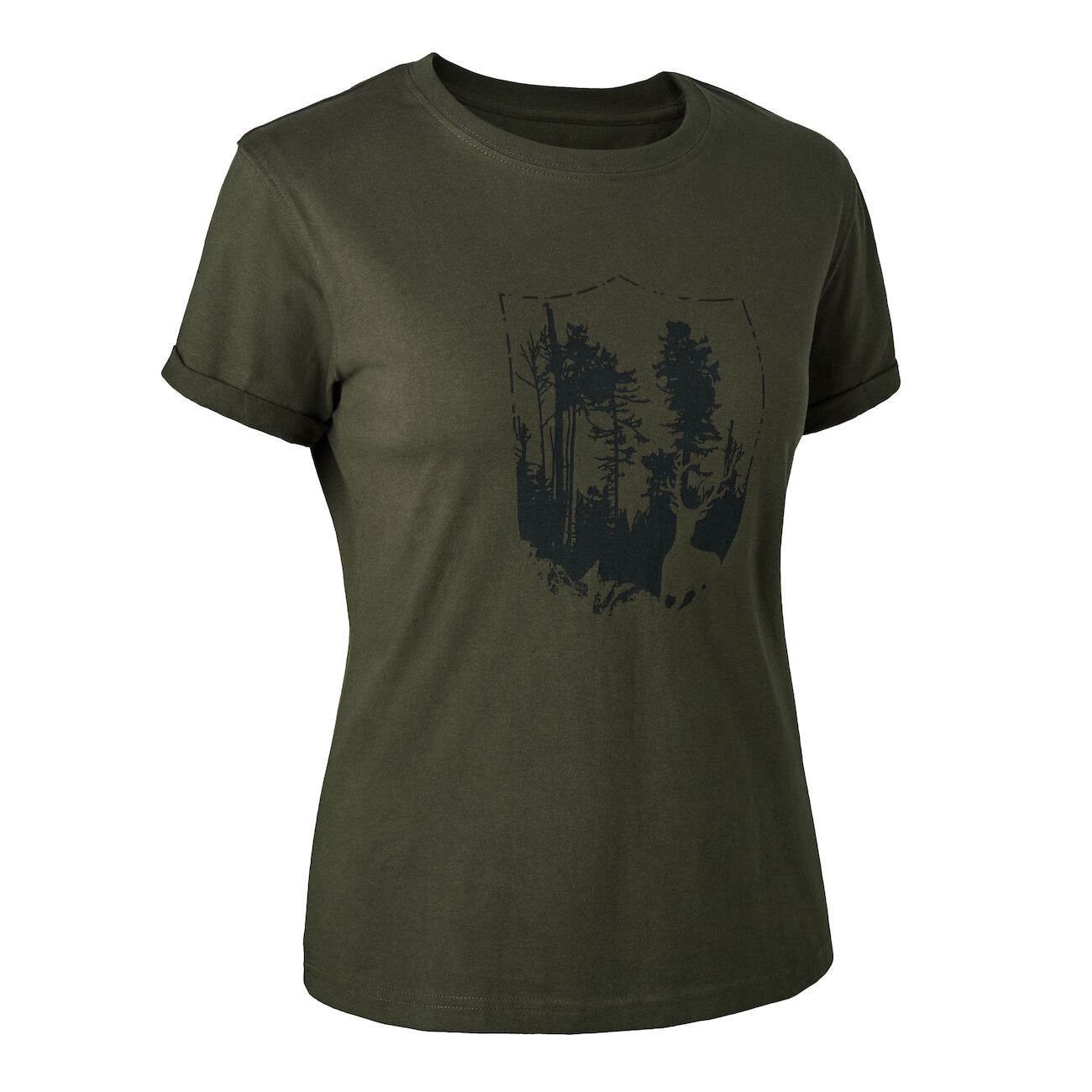 Deerhunter Lady T-Skjorte med Logo