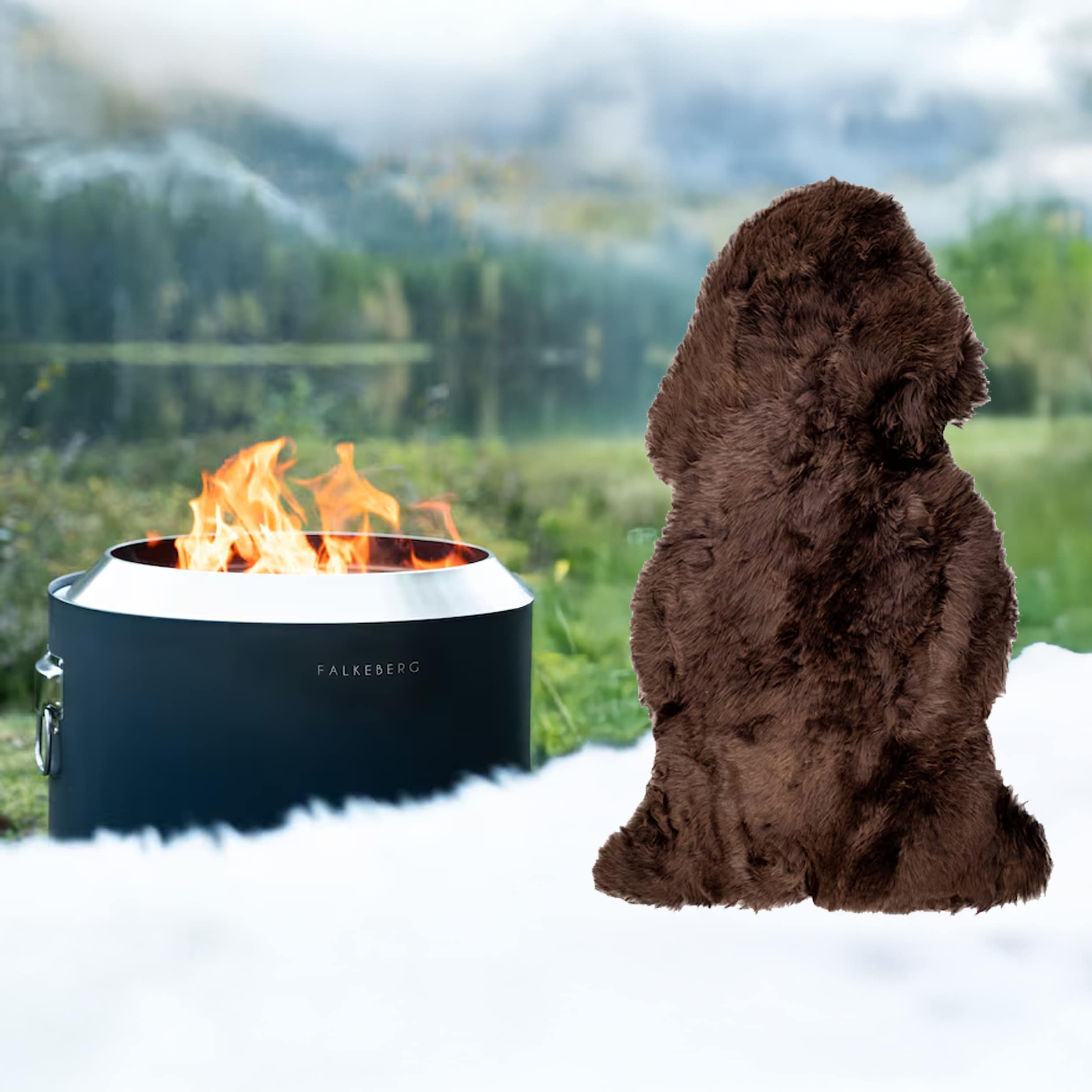 Falkeberg Smokeless Firepit, bålpanne