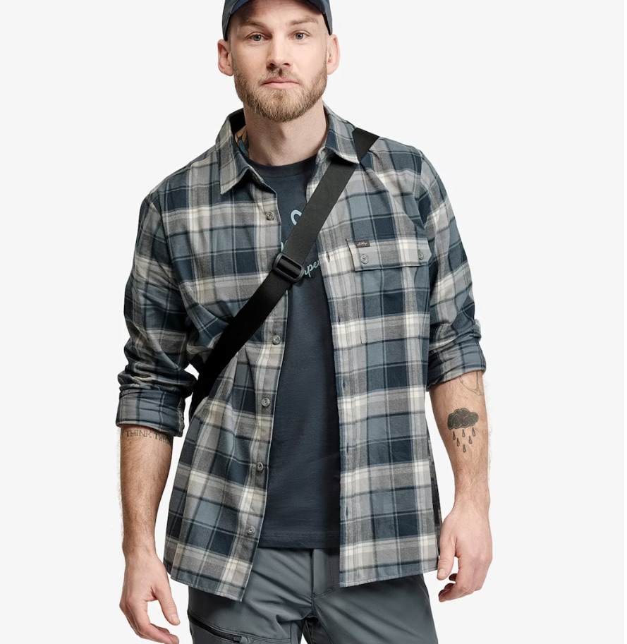 Lundhags Järpen Plaid Flannel Shirt, Unisex