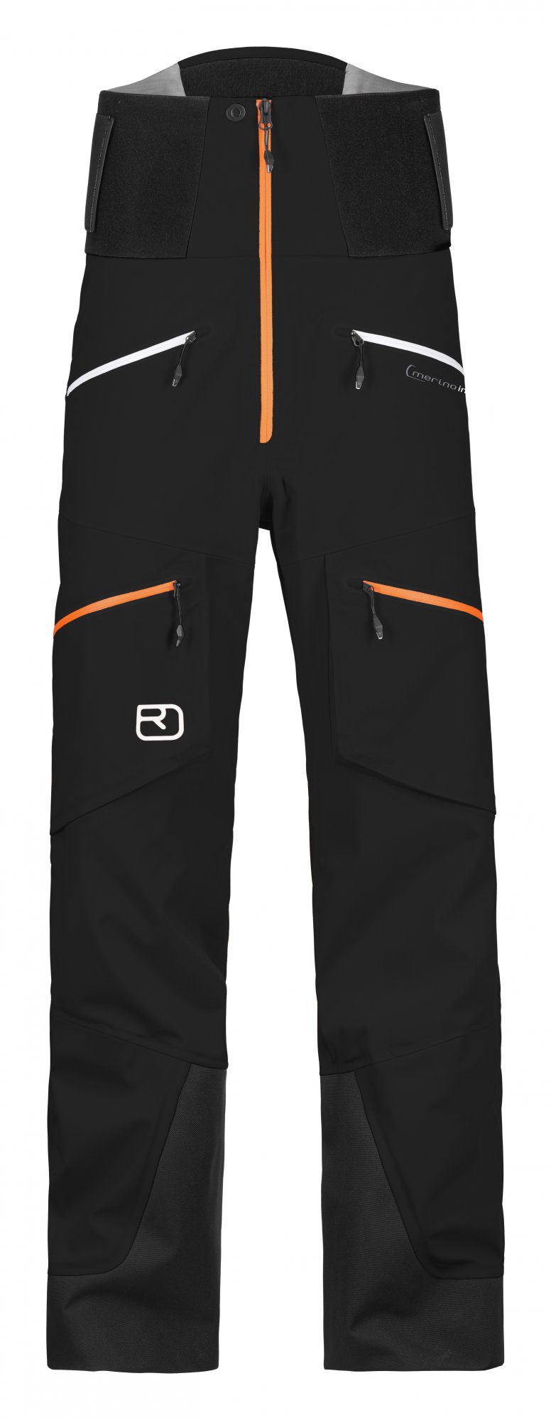 Kjøp Ortovox 3L(MI)Jkt Guardian Shell bukse fra Hekta på tur Ortovox Guardian 3L Shell Pants Herre black raven | Gode