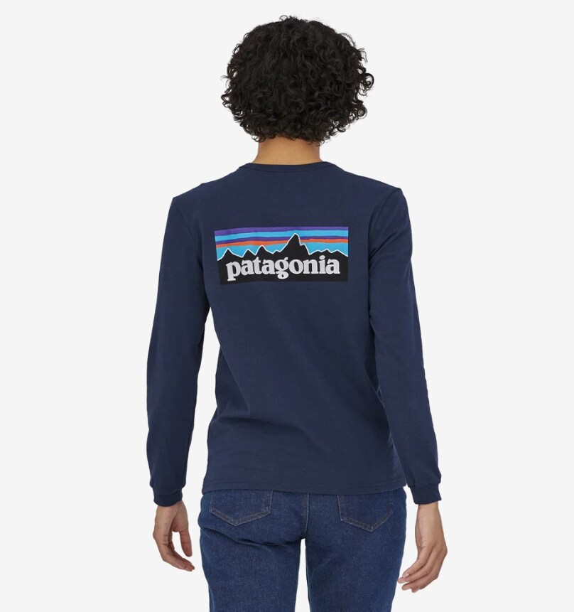 Patagonia L/S Pastel P-6 Responsibili-Tee W's | Kjøp nett - Hekta Tur