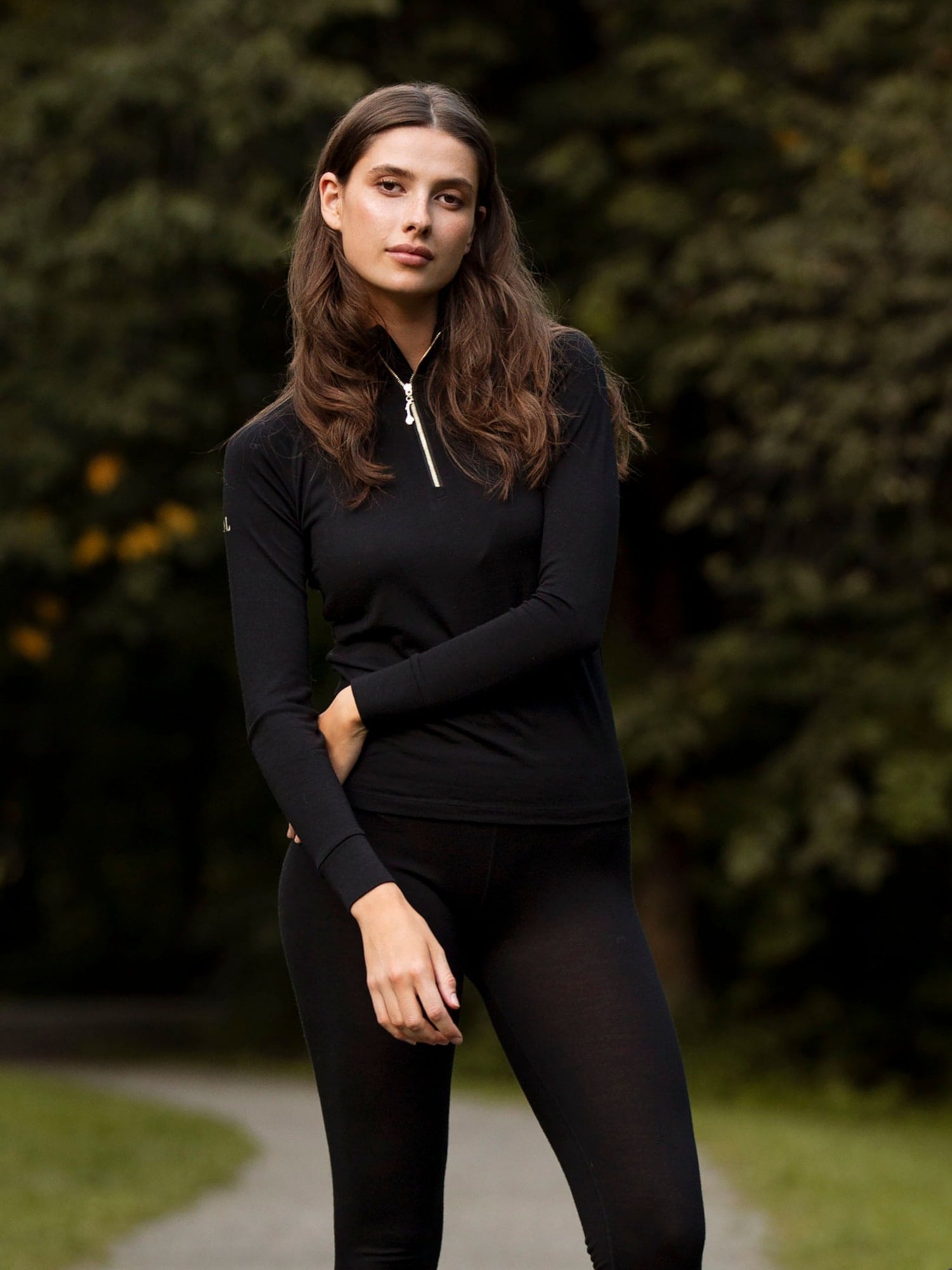 WoolLand Rena Merino Half-zip Ulltrøye, Dame