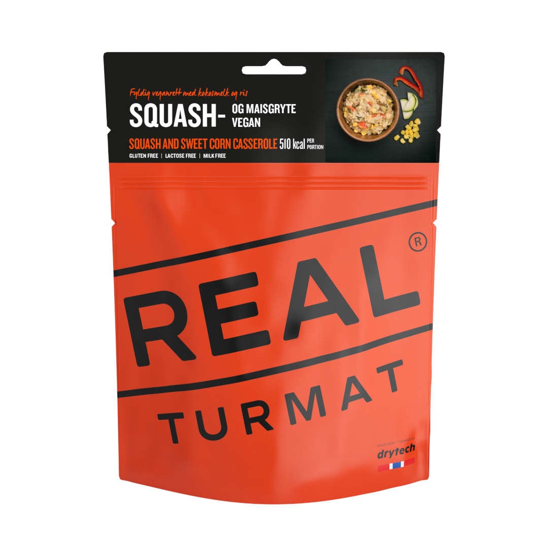 Real Turmat Squash og mais gryte