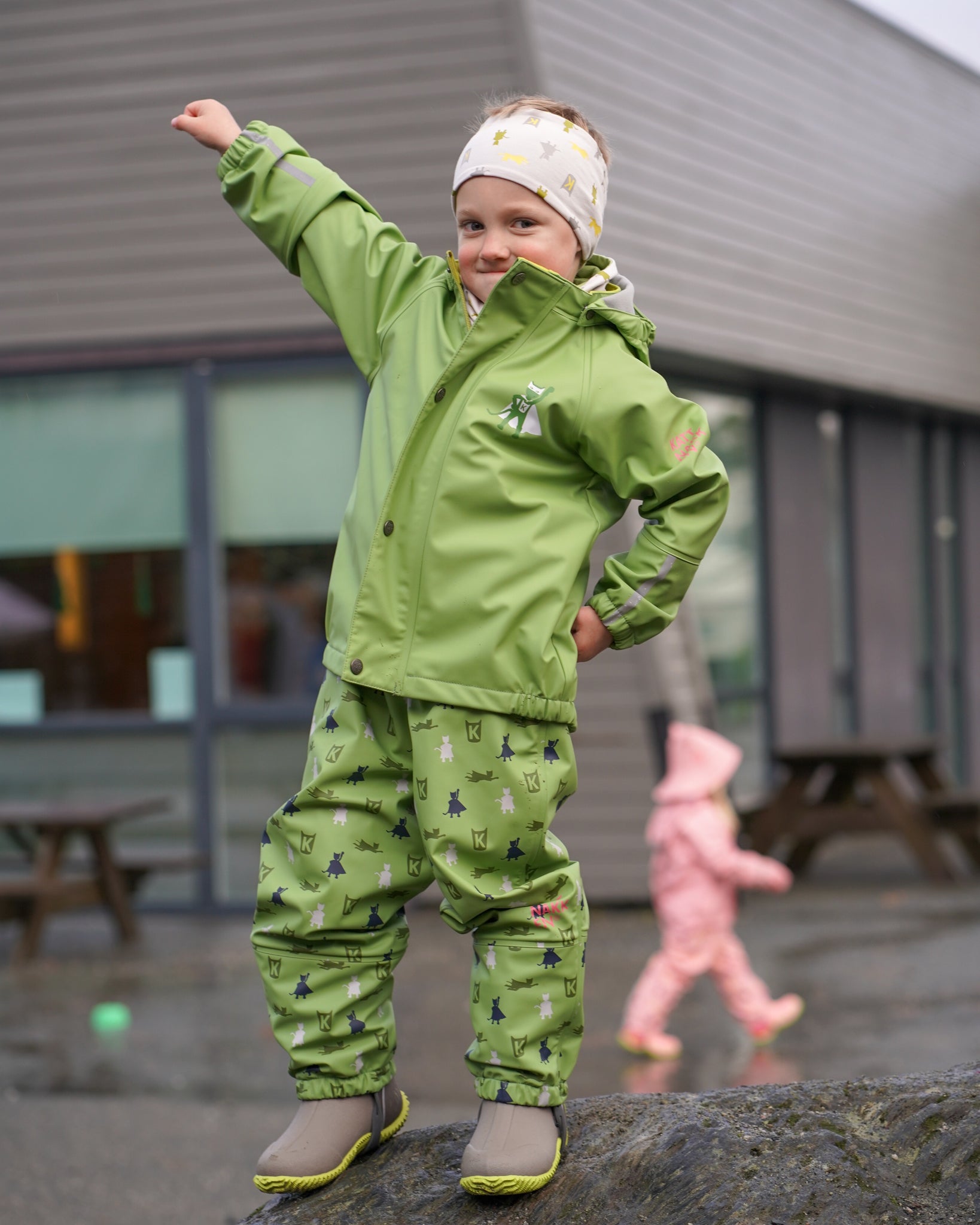 Kattnakken Regnsett Plask