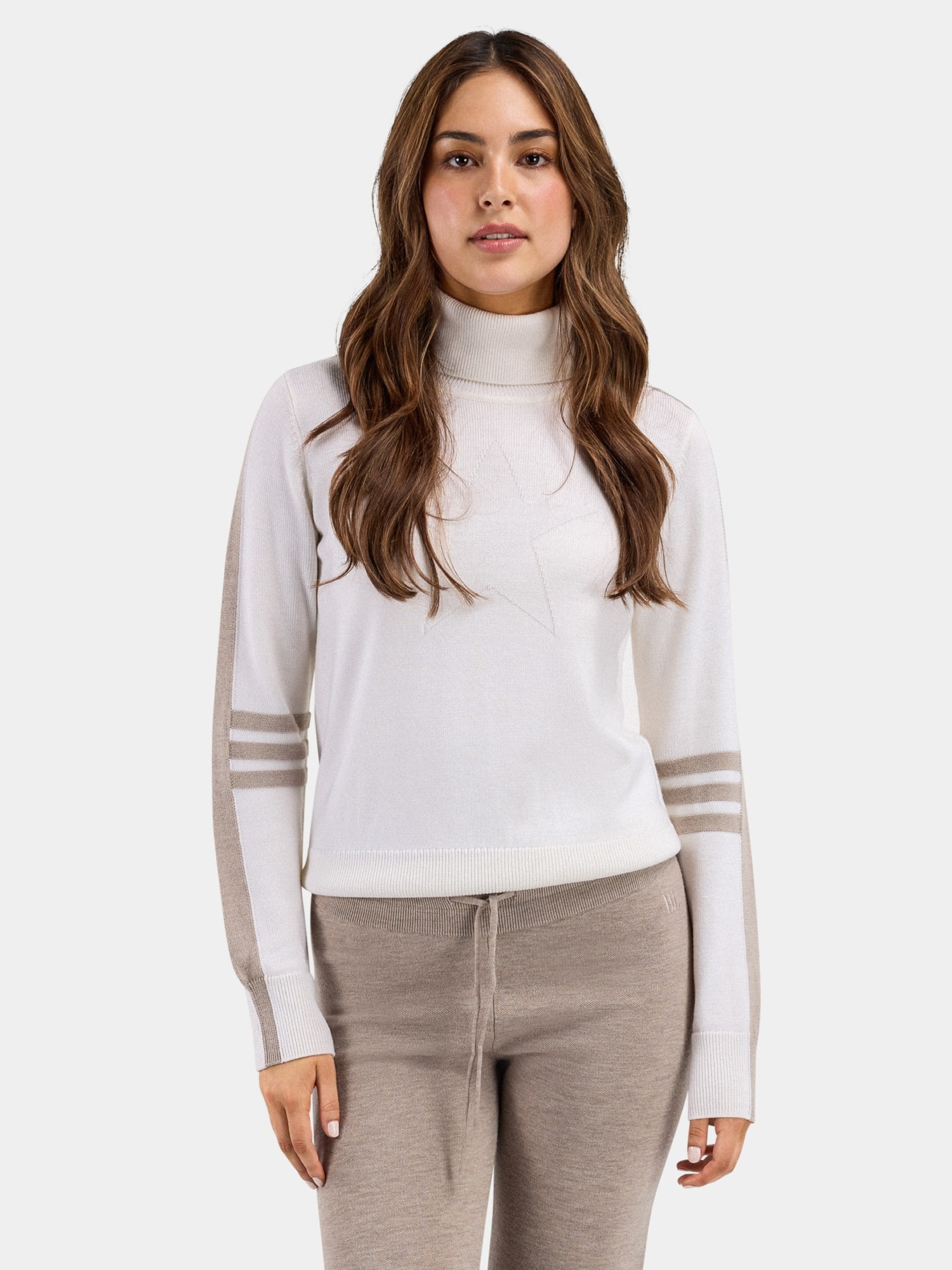 WoolLand Sentraltind Strikkegenser, Dame
