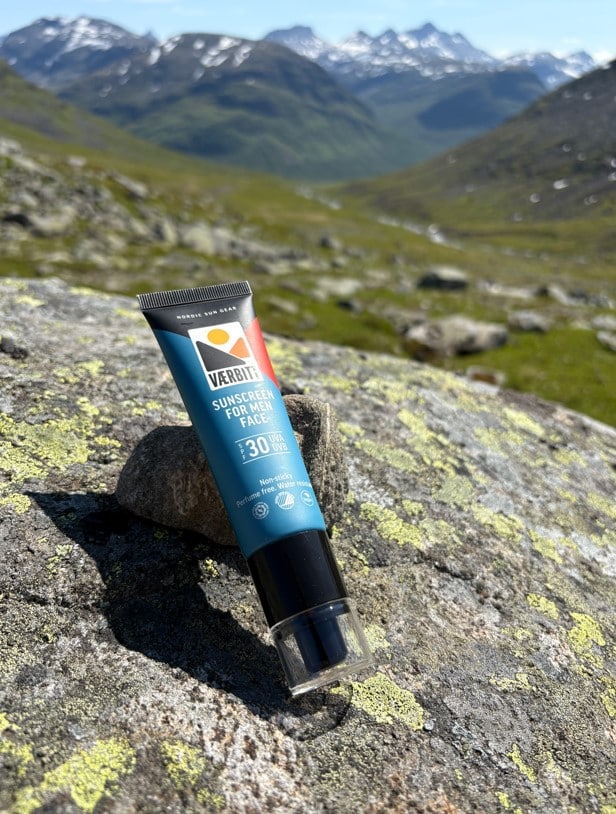 Værbitt solkrem for menn ansikt SPF30
