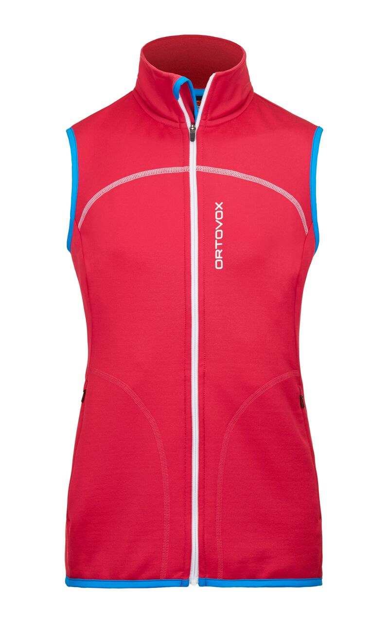Ortovox Fleece (MI) Vest, Very Berry