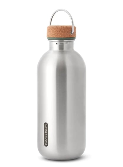 Black+Blum Water Bottle, Steel/Ocean