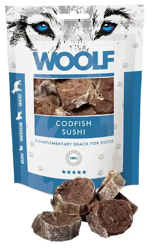 Woolf Codfish Sushi 100g