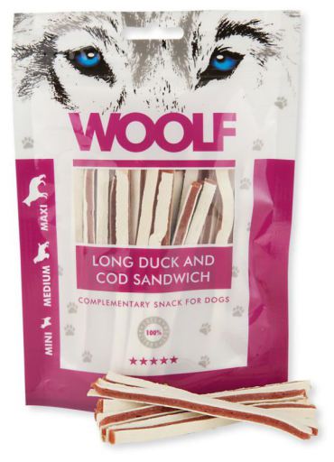 Woolf Duck And Cod Sandwich 100g