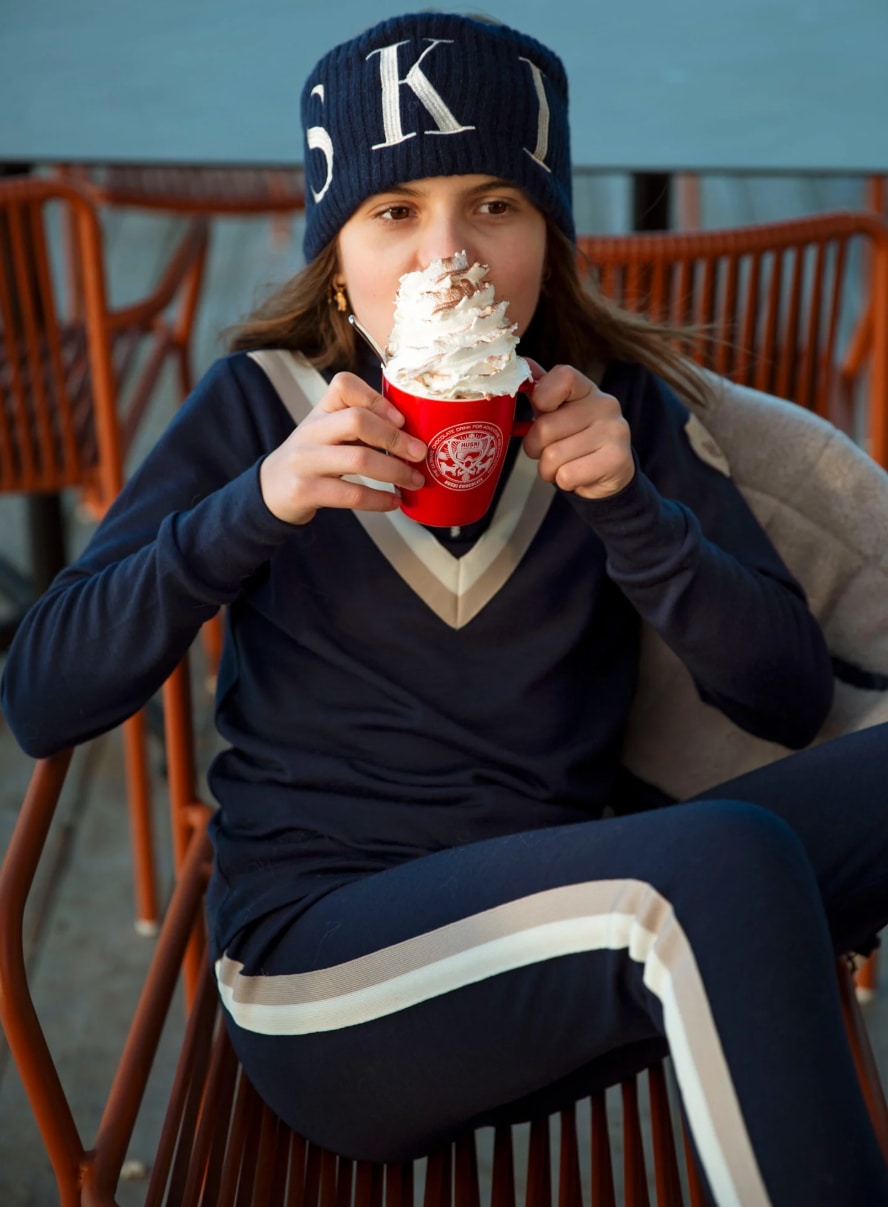 WoolLand Skarslia Merino Half-zip, Barn 