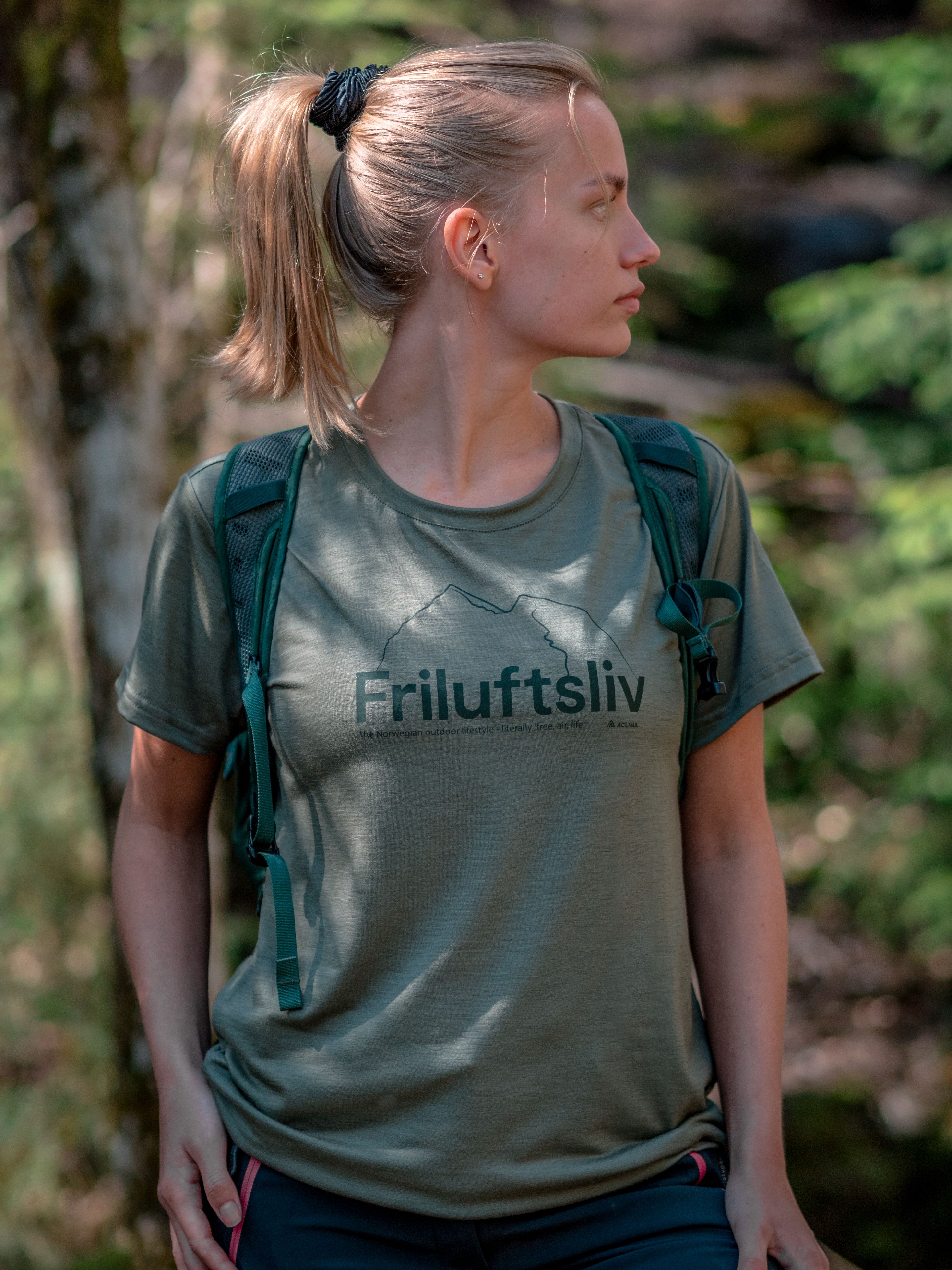 Aclima LightWool Classic Tee Friluftsliv Dame